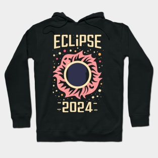 solar eclipse 2024 Hoodie